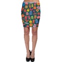 Presents Gifts Background Colorful Bodycon Skirt View1