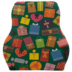 Presents Gifts Background Colorful Car Seat Velour Cushion 