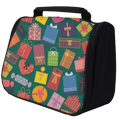 Presents Gifts Background Colorful Full Print Travel Pouch (big)