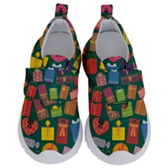 Presents Gifts Background Colorful Kids  Velcro No Lace Shoes