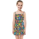 Presents Gifts Background Colorful Kids  Summer Sun Dress View1