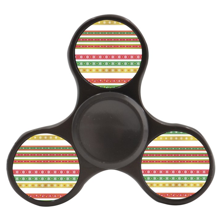 Christmas Ribbons Christmas Gold Finger Spinner