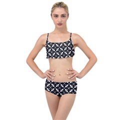 Abstract Background Arrow Layered Top Bikini Set by Pakrebo