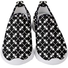 Abstract Background Arrow Kids  Slip On Sneakers by Pakrebo