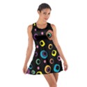 Abstract Background Retro 60s 70s Cotton Racerback Dress View1