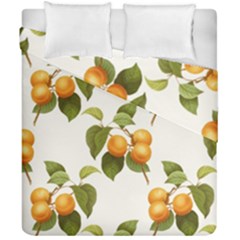 Apricot Fruit Vintage Art Duvet Cover Double Side (california King Size) by Pakrebo