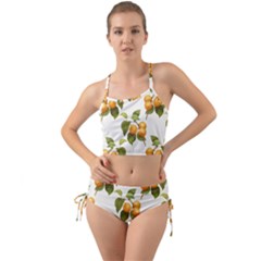 Apricot Fruit Vintage Art Mini Tank Bikini Set by Pakrebo