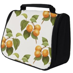 Apricot Fruit Vintage Art Full Print Travel Pouch (big) by Pakrebo