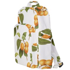 Apricot Fruit Vintage Art Double Compartment Backpack