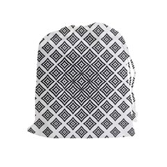 Background Pattern Halftone Drawstring Pouch (xl) by Pakrebo