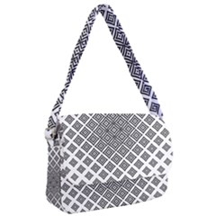 Background Pattern Halftone Courier Bag