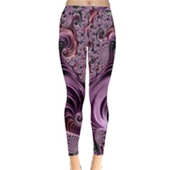 Abstract Art Fractal Art Fractal Inside Out Leggings by Pakrebo