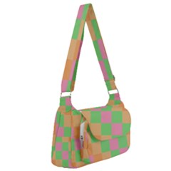 Checkerboard Pastel Squares Post Office Delivery Bag