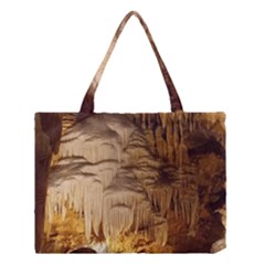 Caverns Rock Formation Cave Rock Medium Tote Bag by Pakrebo