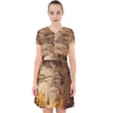 Caverns Rock Formation Cave Rock Adorable in Chiffon Dress View1