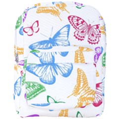 Butterfly Butterflies Vintage Full Print Backpack by Pakrebo