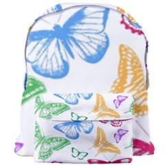 Butterfly Butterflies Vintage Giant Full Print Backpack by Pakrebo