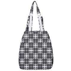 Pattern Vector Halftone Wallpaper Center Zip Backpack