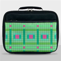 Checkerboard Squares Abstract Lunch Bag