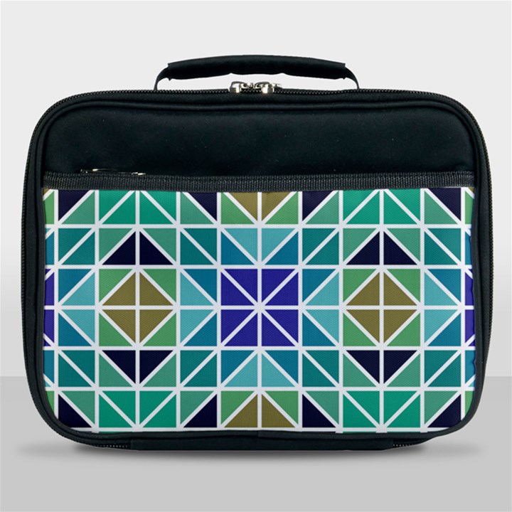 Mosaic Triangle Symmetry Lunch Bag