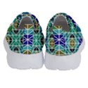 Mosaic Triangle Symmetry Kids  Velcro No Lace Shoes View4