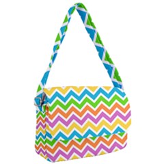 Chevron Pattern Design Texture Courier Bag