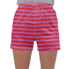 Stripes Striped Design Pattern Sleepwear Shorts by Pakrebo