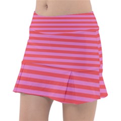 Stripes Striped Design Pattern Tennis Skirt by Pakrebo