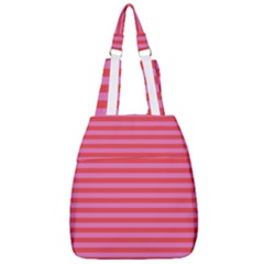 Stripes Striped Design Pattern Center Zip Backpack