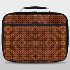 Mosaic Triangle Symmetry Full Print Lunch Bag