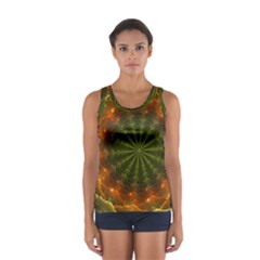 Fractal Digital Sport Tank Top  by Pakrebo