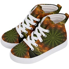 Fractal Digital Kids  Hi-top Skate Sneakers