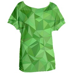 Mosaic Tile Geometrical Abstract Women s Oversized Tee by Pakrebo