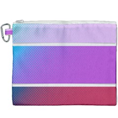 Pattern Banner Set Dot Abstract Canvas Cosmetic Bag (xxxl) by Pakrebo