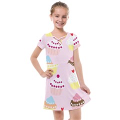 Cupcakes Wallpaper Paper Background Kids  Cross Web Dress