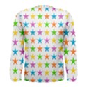 Star Pattern Design Decoration Men s Long Sleeve Tee View2