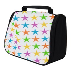 Star Pattern Design Decoration Full Print Travel Pouch (small)