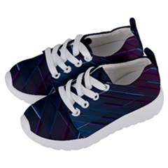 Glass Scifi Violet Ultraviolet Kids  Lightweight Sports Shoes by Pakrebo