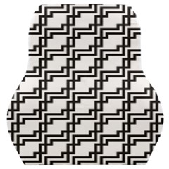 Pattern Monochrome Repeat Car Seat Back Cushion 