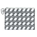 Pattern Monochrome Repeat Canvas Cosmetic Bag (XL) View1