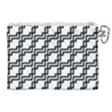 Pattern Monochrome Repeat Canvas Cosmetic Bag (XL) View2