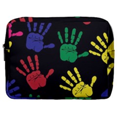 Handprints Hand Print Colourful Make Up Pouch (large)