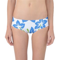 Hibiscus Wallpaper Flowers Floral Classic Bikini Bottoms by Pakrebo