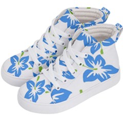 Hibiscus Wallpaper Flowers Floral Kids  Hi-top Skate Sneakers