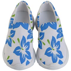 Hibiscus Wallpaper Flowers Floral Kids  Lightweight Slip Ons