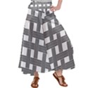 Seamless Stripe Pattern Lines Satin Palazzo Pants View1