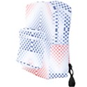 Dots Pointillism Abstract Chevron Full Print Backpack View3