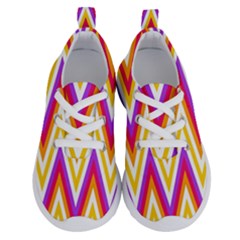 Chevrons Stripes Pattern Geometric Running Shoes