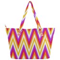 Chevrons Stripes Pattern Geometric Full Print Shoulder Bag View2