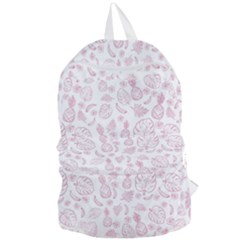 Tropical Pattern Foldable Lightweight Backpack